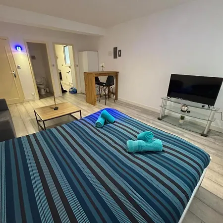 Superbe Grand Studio, Parking Apartment