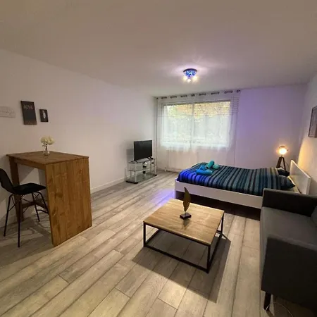 Superbe Grand Studio, Parking Apartment